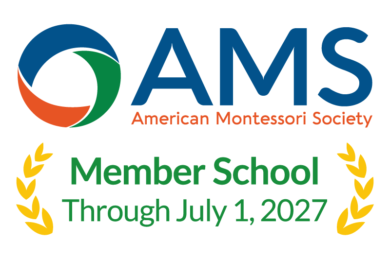 American Montessori Society member school through July 1, 2027
